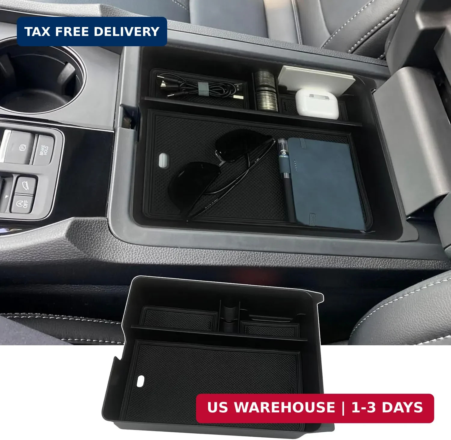 Zxiaochun Center Console Organizer Tray for 2023 2024 2025 2026 Honda Pilot & 20