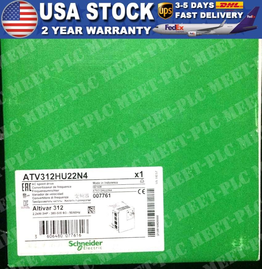 New Genuine Schneider ATV312HU22N4 In Box