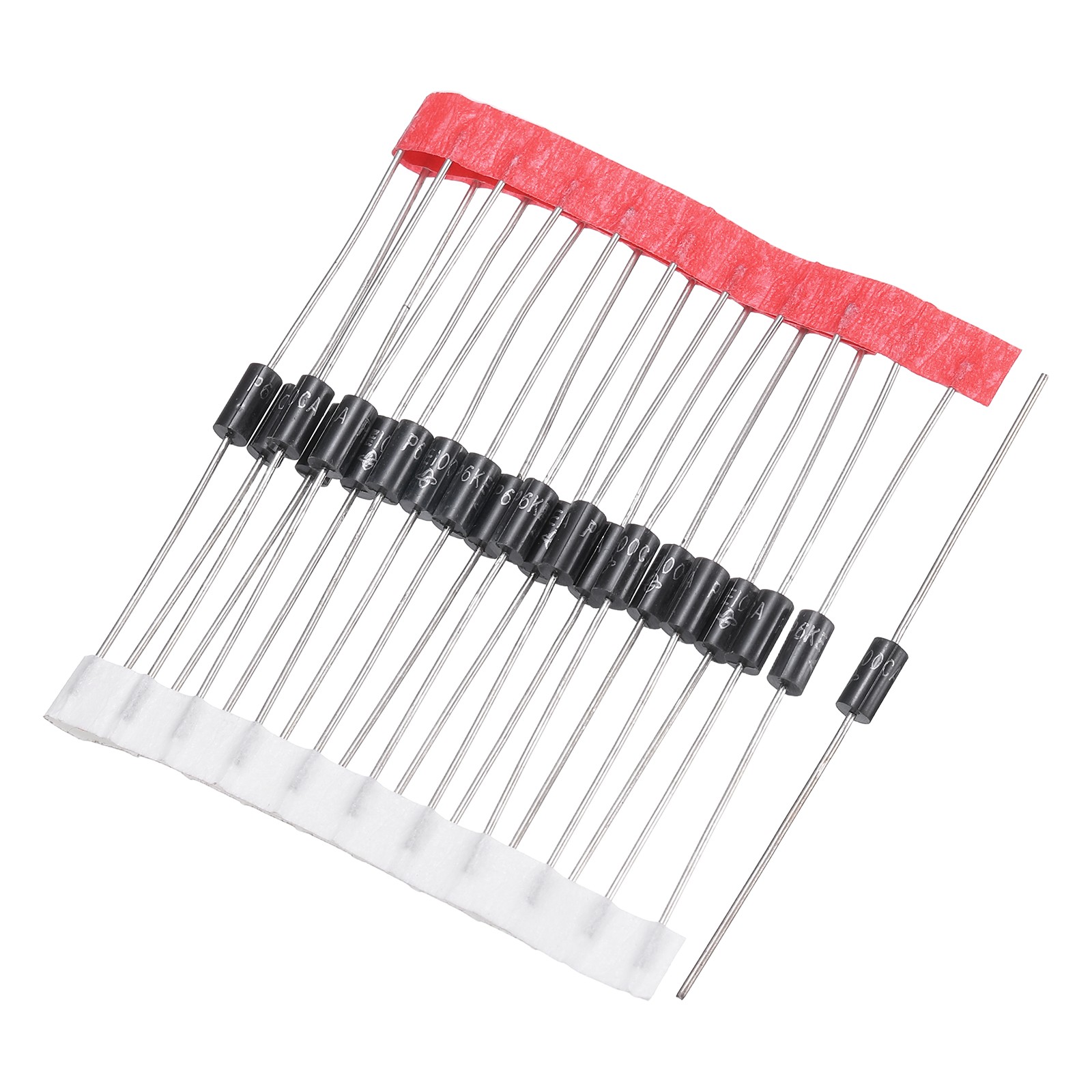 20Pcs Transient Suppression Diodes P6KE100CA DO-15 Axial Bidirectional Channel