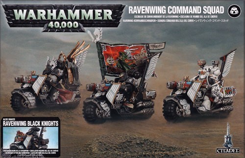 Ravenwing Command Squad / Black Knights Dark Angels Space Warhammer 40K NIB
