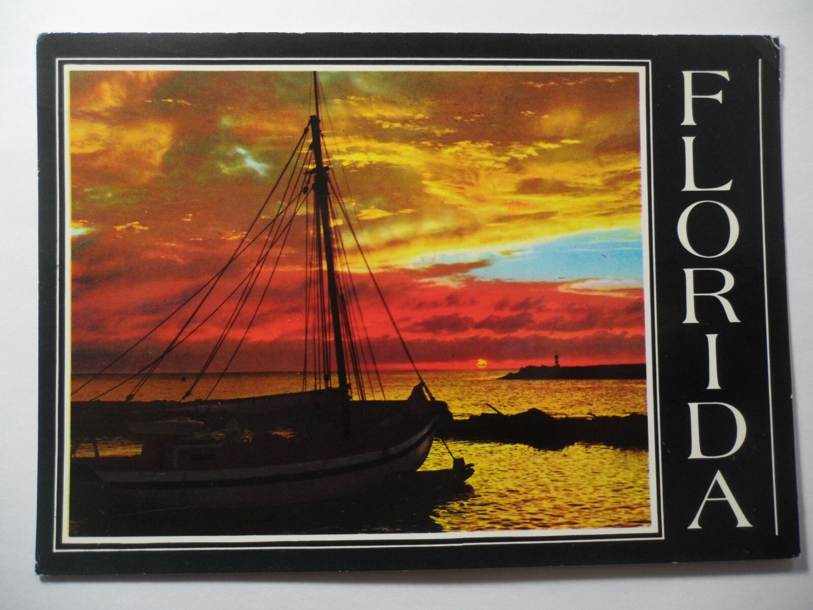 STAMPMART : USA A PERFECT DAY END SUNSETS FLORIDA USED POSTCARD