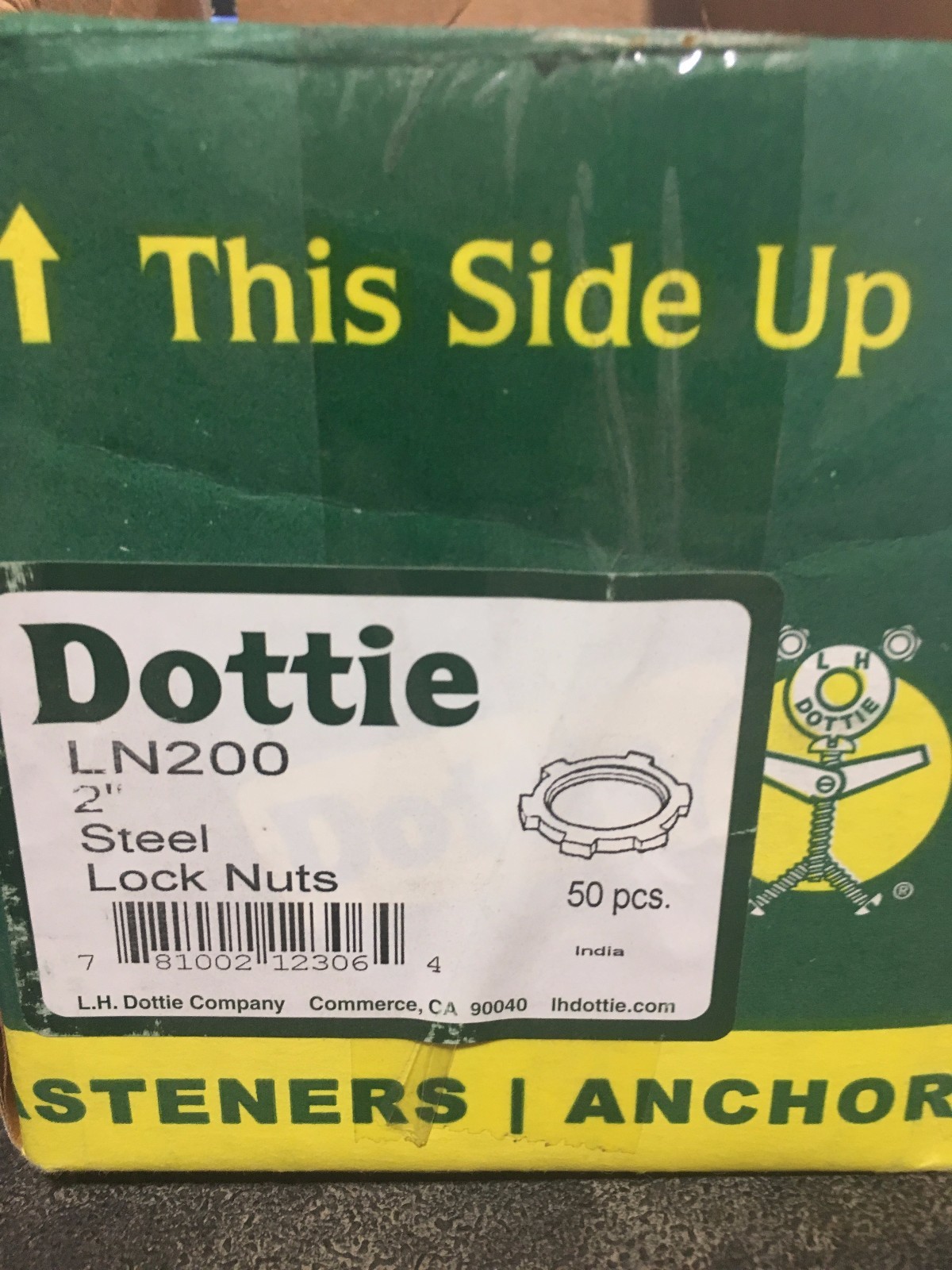 Dottie LN200 Lock Nuts (Box Of 50)