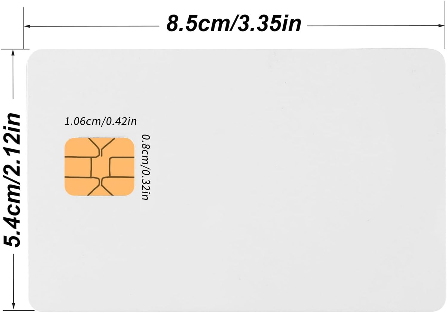 X-Belmox for J3R180 JCOP4-180K Unfused Java Chip Card, (Replace J2A040 Chip Java