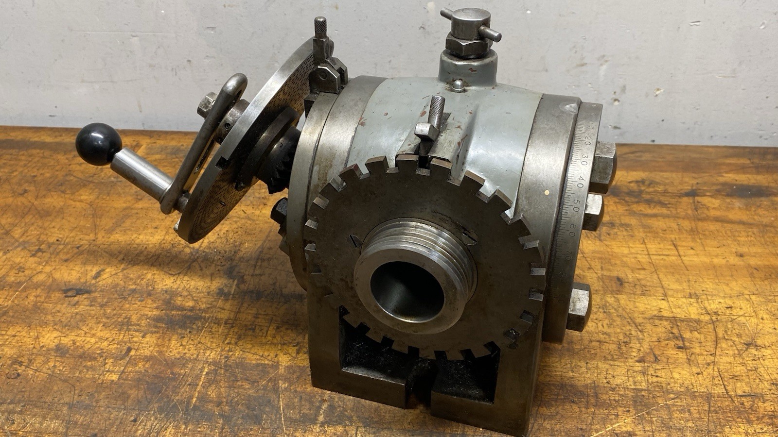 Indexing Dividing Head Milling Swivel Horizontal Vertical ￼