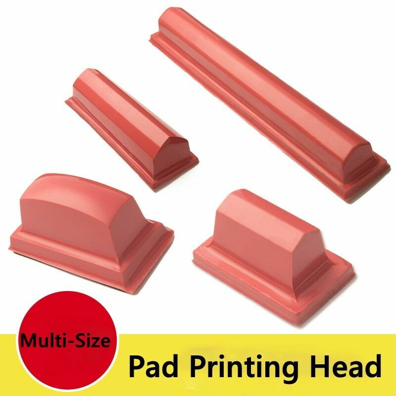 Pad Printing Rubber Head Soft Silicone Pad Tampo Printing Transfering Mouse C