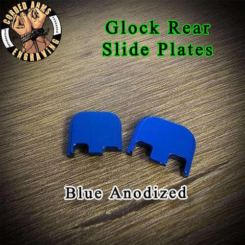 Custom Laser Engraved -Rear Slide Plate Back Plate for FullSizedGlocksGen1-5
