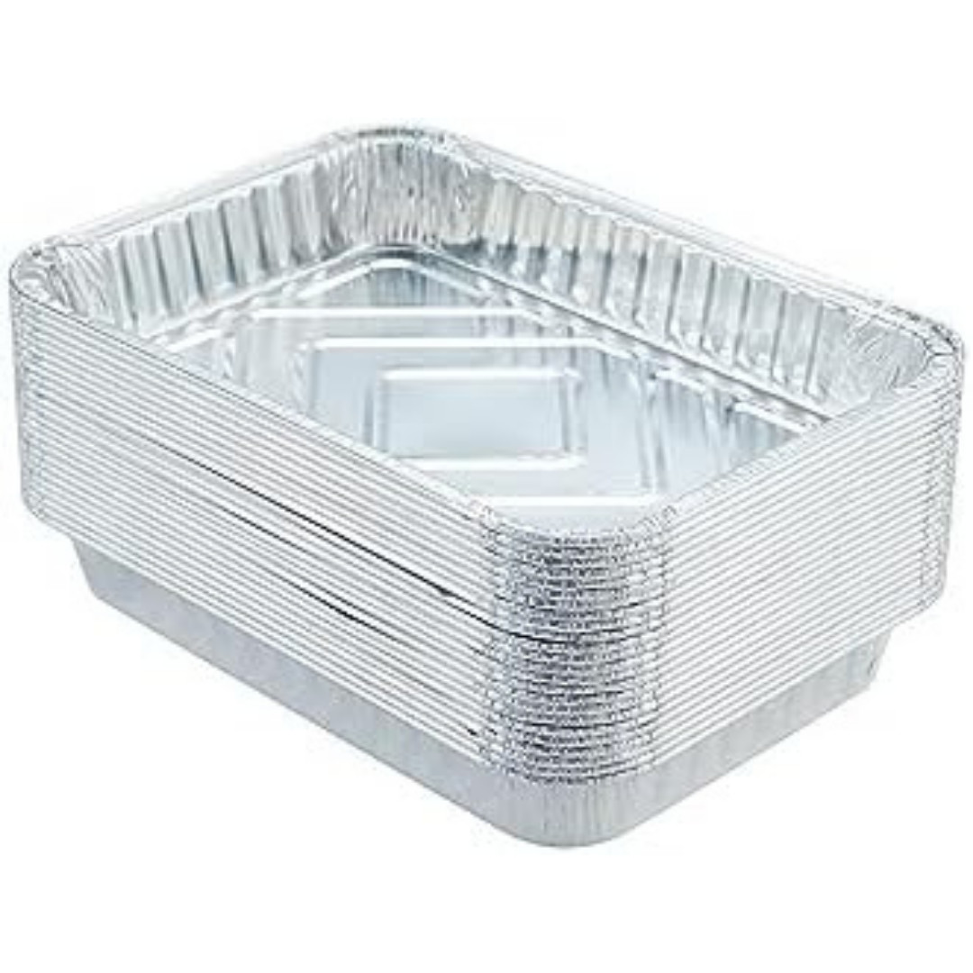 20 Pack Small Drip Pans Weber Aluminum X Pan Grill Of Genesis Spirit Q Bbq 8.5x6
