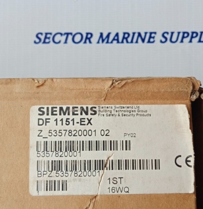 SIEMENS DF1151-Ex Infrared Flame Detector