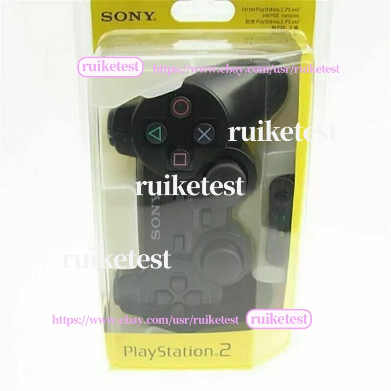 1PCS OEM-Wireless Controller for Playstation 2 PS2-Black-