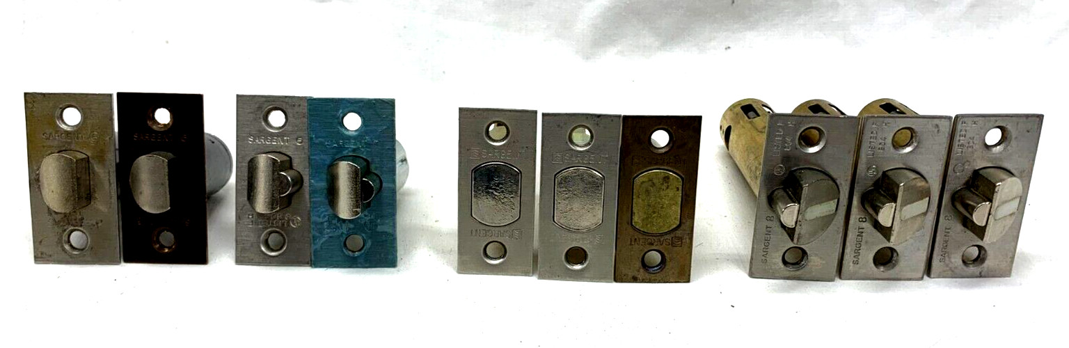Lot of Seven (7) SARGENT 804 Latches & Three (3) Deadbolts