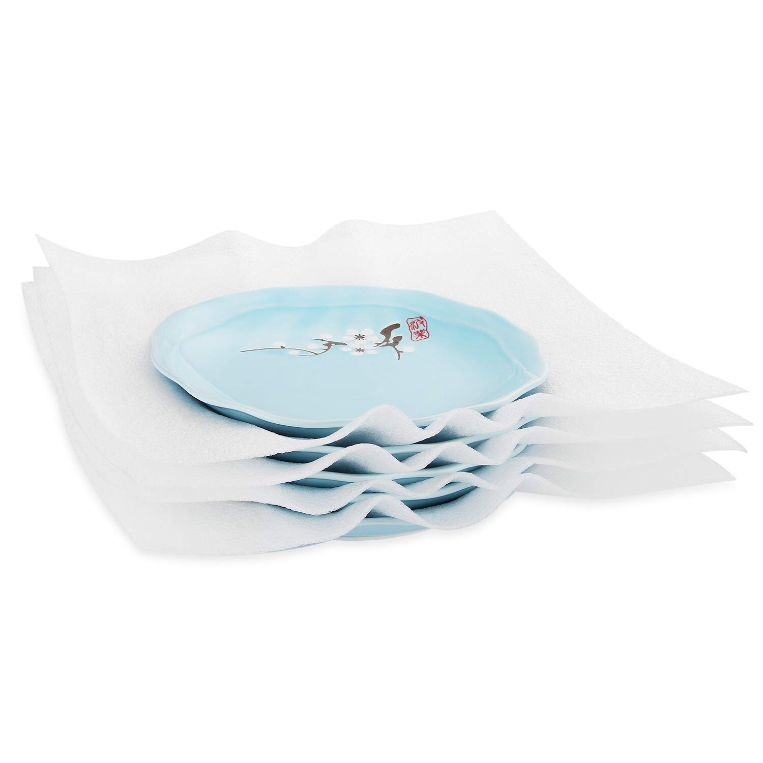 100 Pack Foam Sheets, DAT 12" x 12", 1/16" Thickness, Foam Wrap Cushioning Ma...