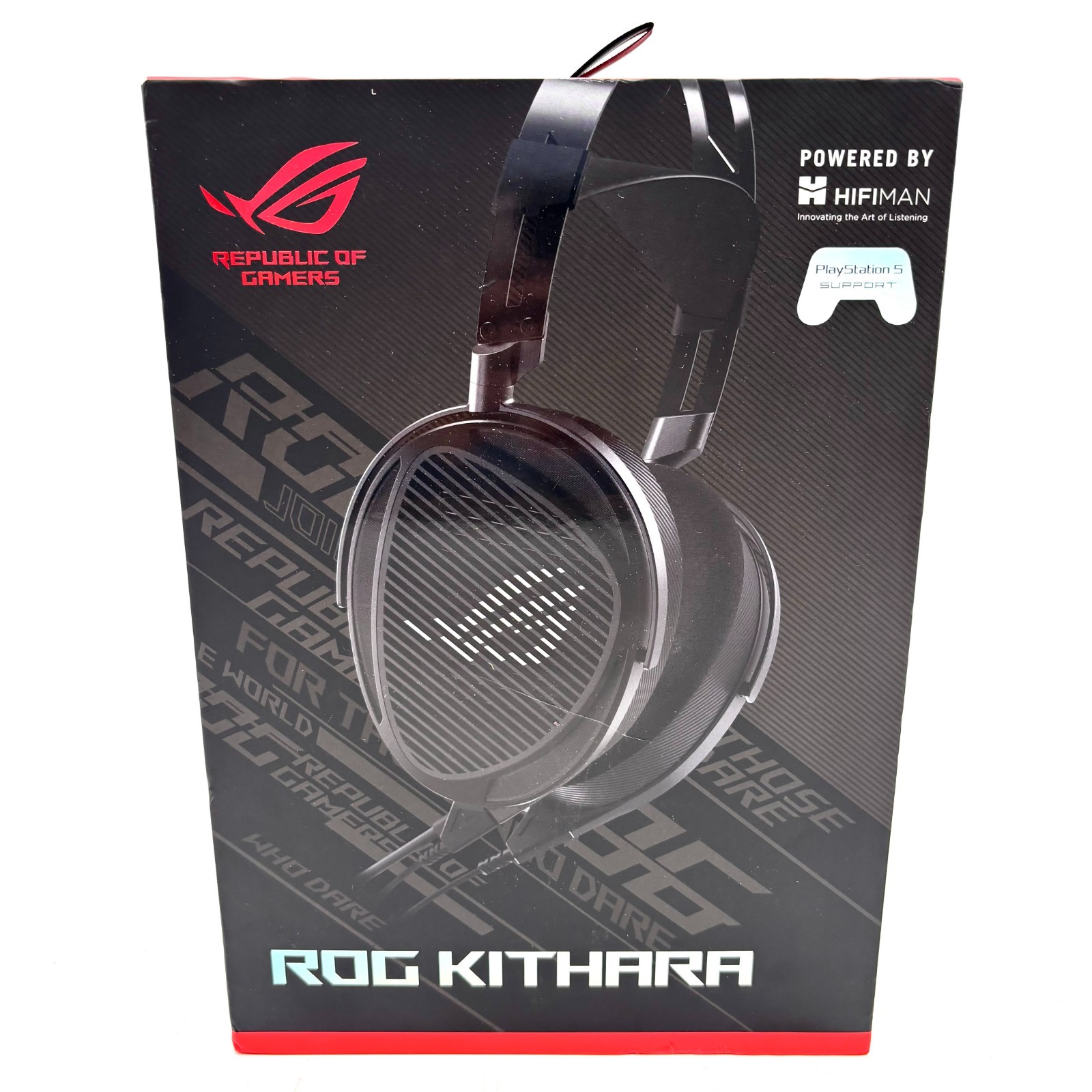 ASUS - ROG Kithara Wired Audiophile Open-Back Gaming Headset - Black