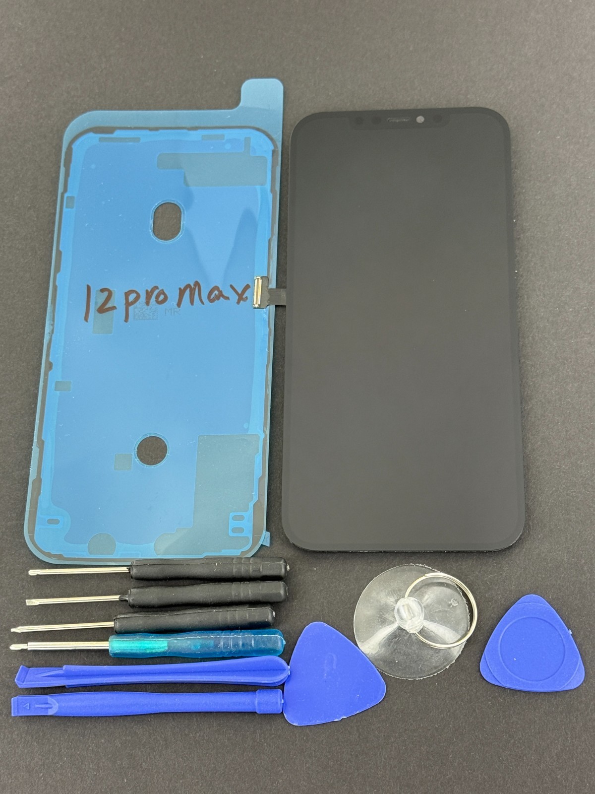 Original Genuine OEM iPhone 12 Pro Max Black OLED Replacement Screen--"READ"