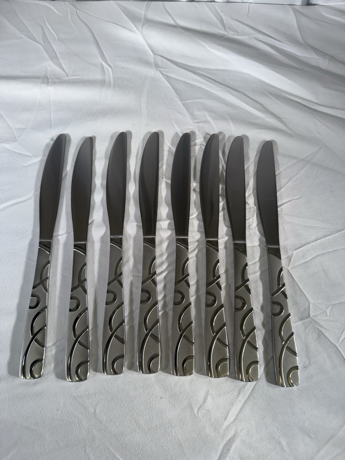 Cambridge Roam Sand Conquest Stainless Steel Dinner Knives Knife Set of 8