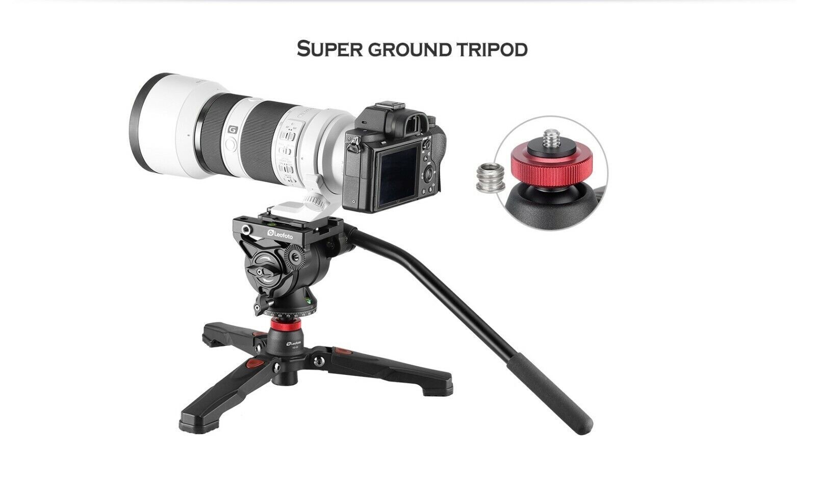 Leofoto VD-02 Monopod Support Base