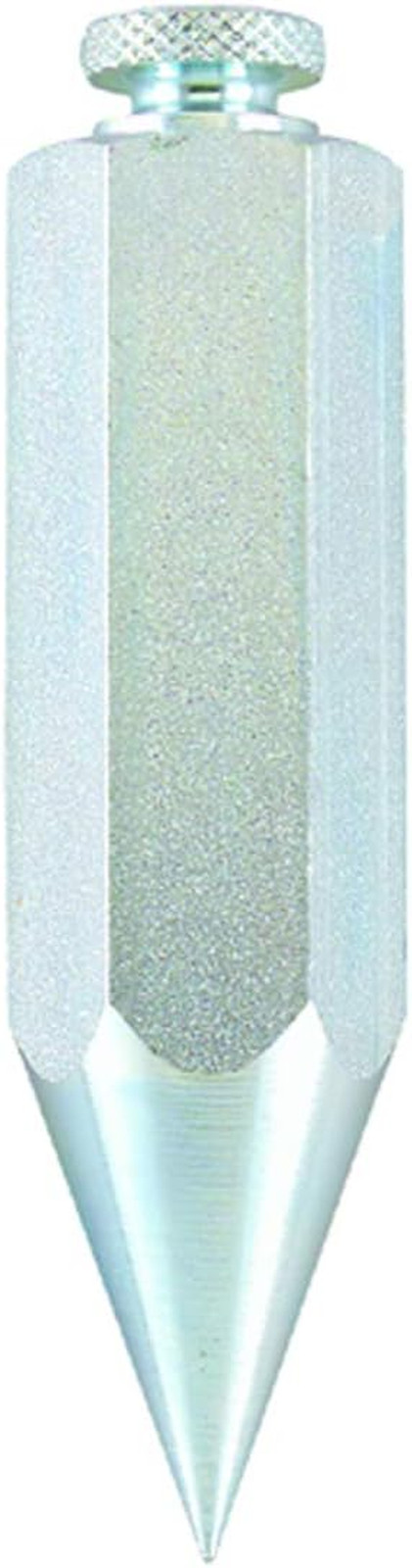 Level & Tool 08 Steel Hexagonal Plumb Bob, 8 Oz., Steel Finish, 1 Pack*