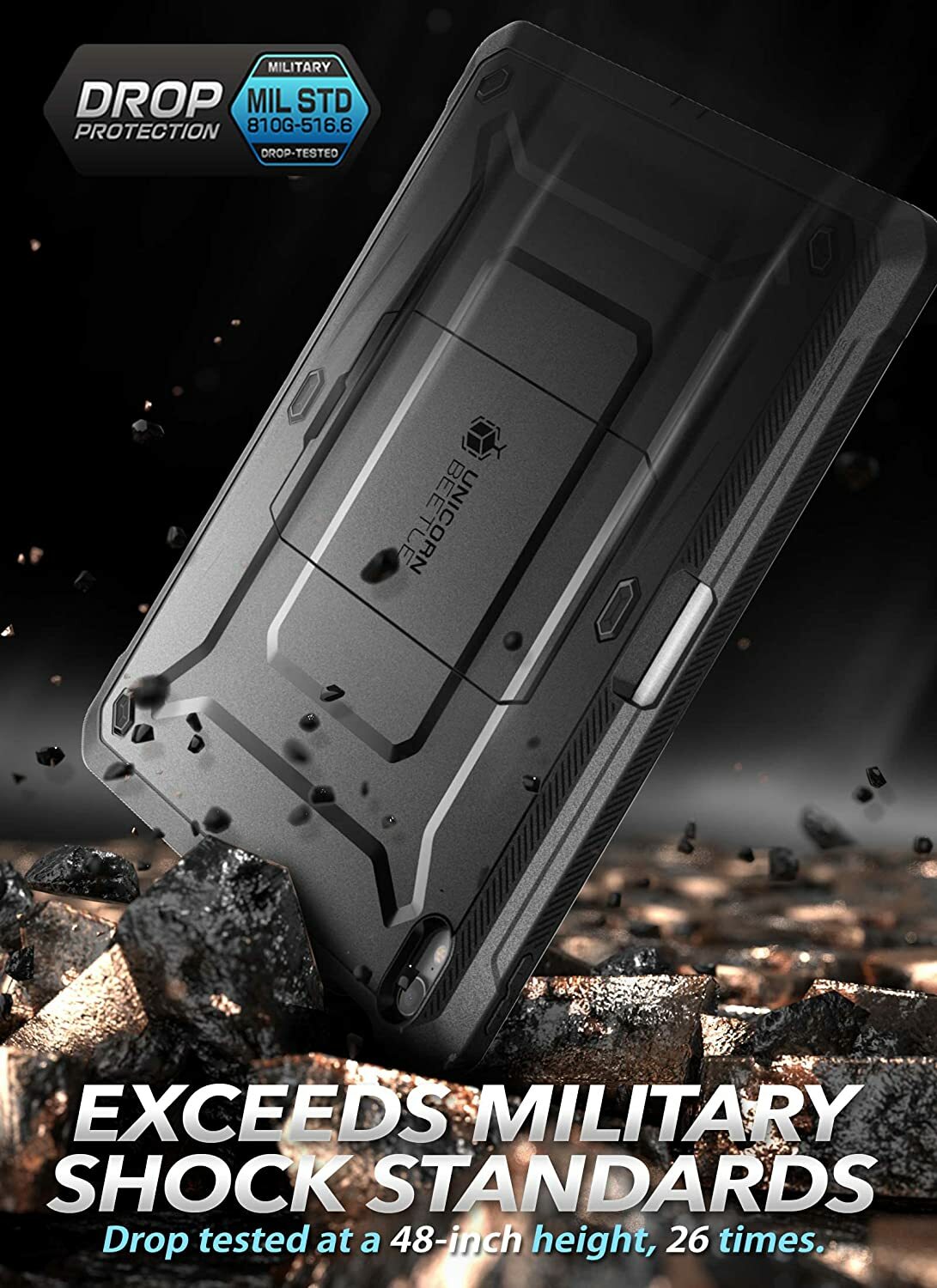 SUPCASE For iPad mini 6 Built-in Screen Protector Full-Body Rugged UBPro Case