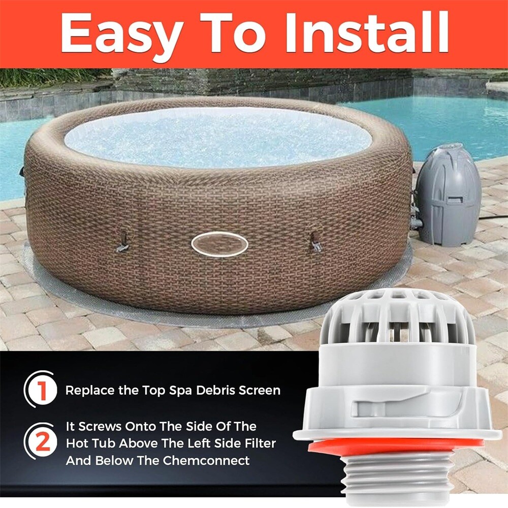 2 x Chemical Chlorine Dispenser Replacement SaluSpa Fit For Bestway Lay-Z-Spa