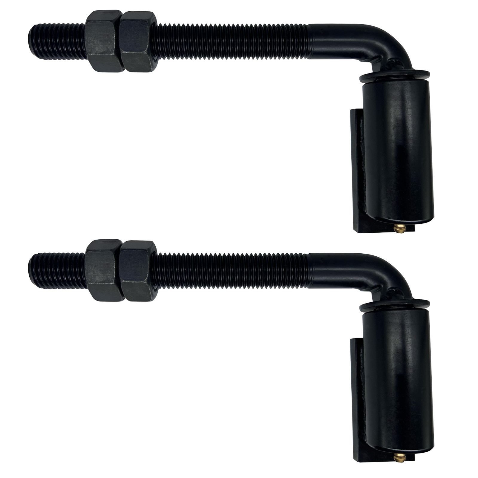 Sidco Supply 3/4" Inch J-Bolt Gate Hinge 8.5" Inch Length Adjustable Gate 2 Pack
