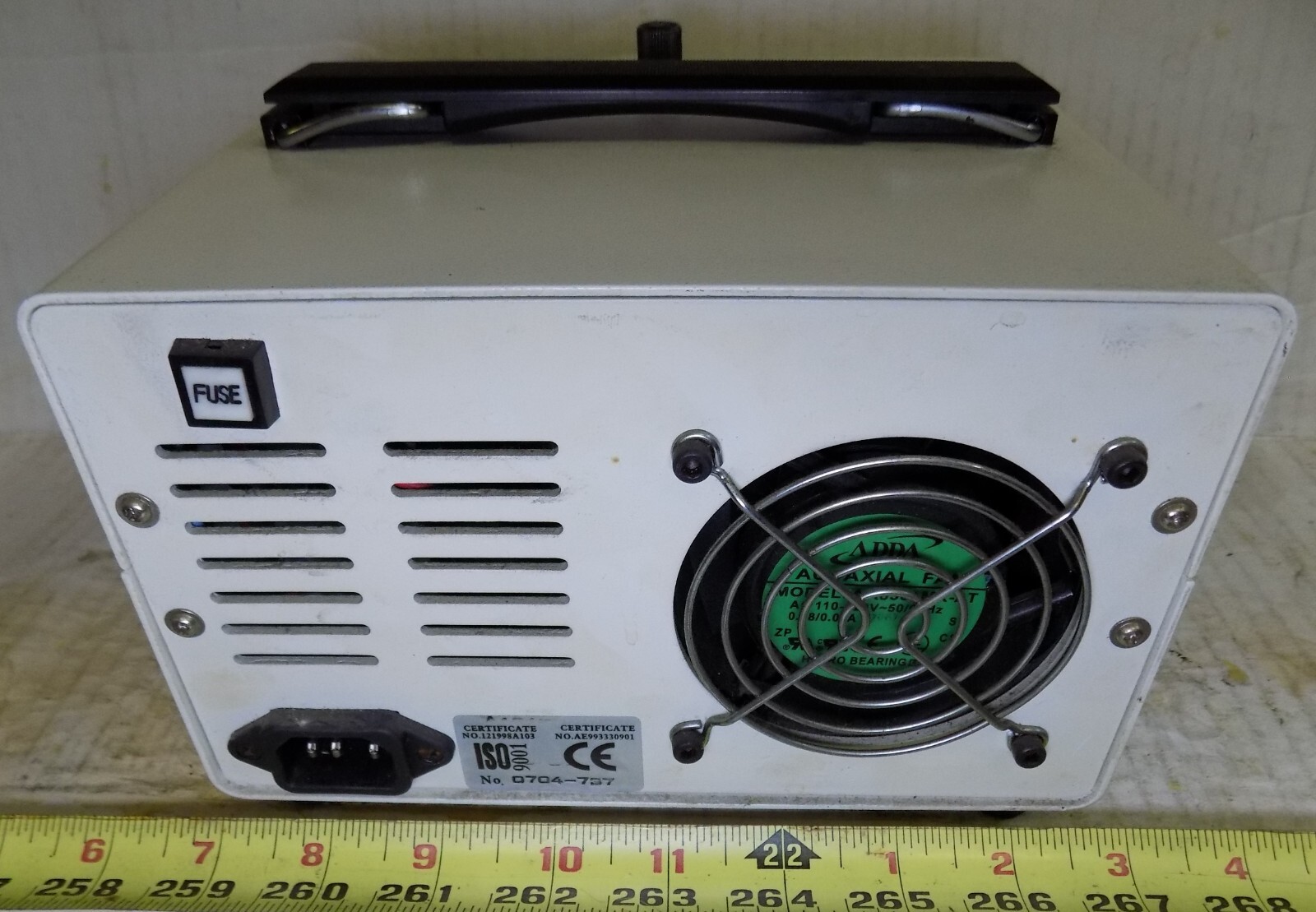Fiber Optic illuminator Model No, 0704-737
