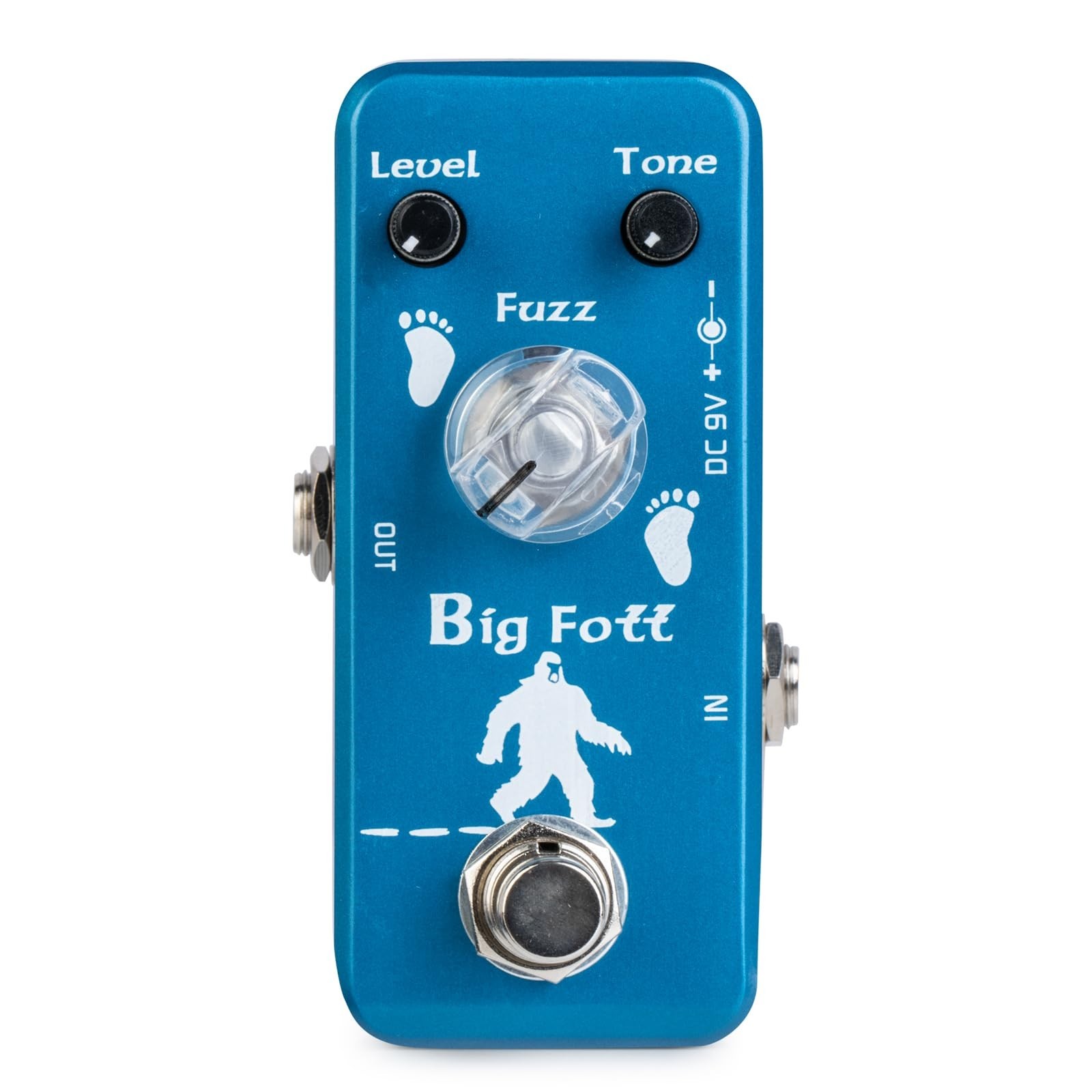 MP-303 Big Fott Fuzz Guitar Effect Pedal Classic Mini Pedal with True Bypass