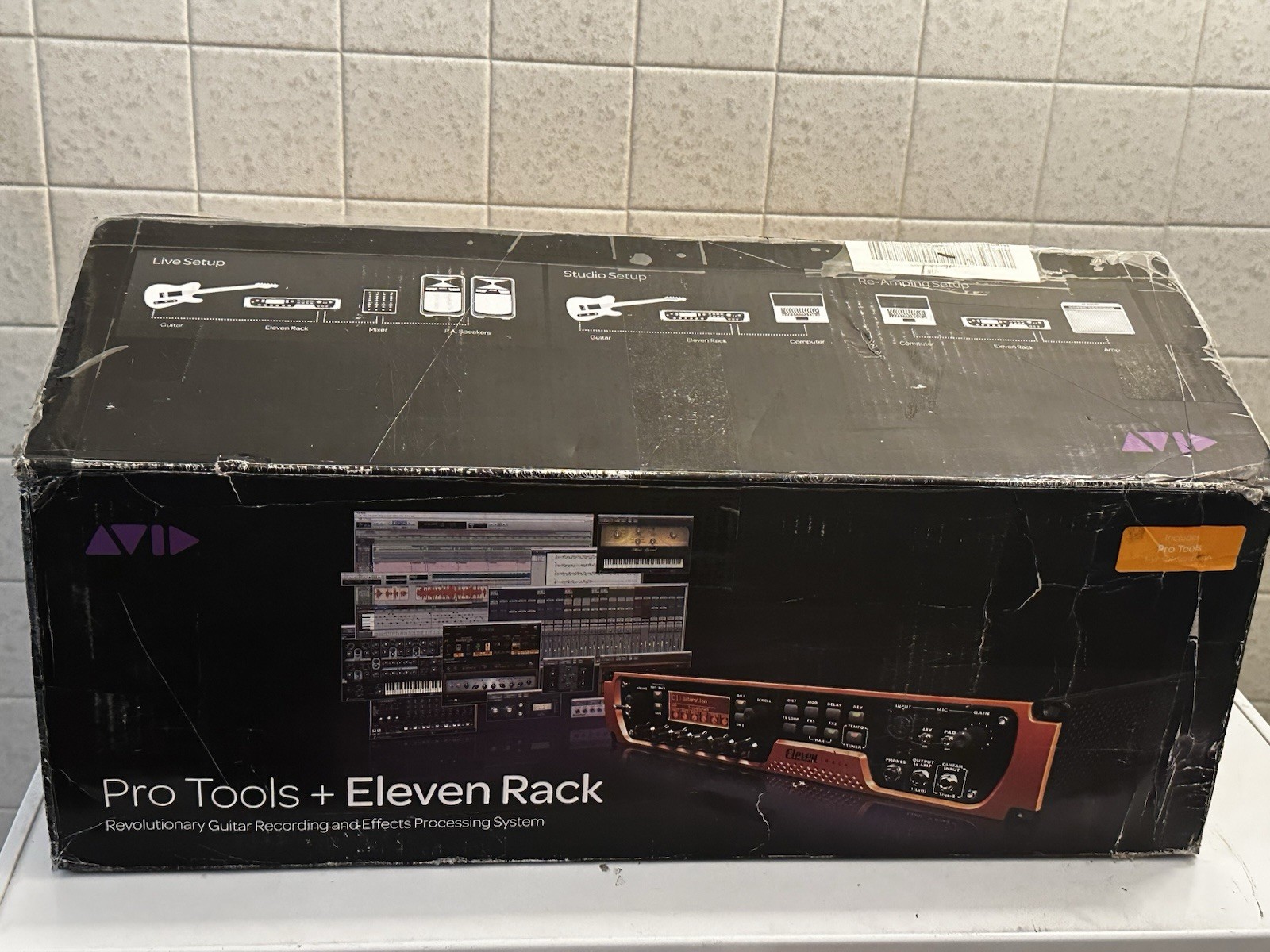 Avid Eleven Rack Multi-FX Guitar Processor & Audio Interface (Almost Mint Cond)