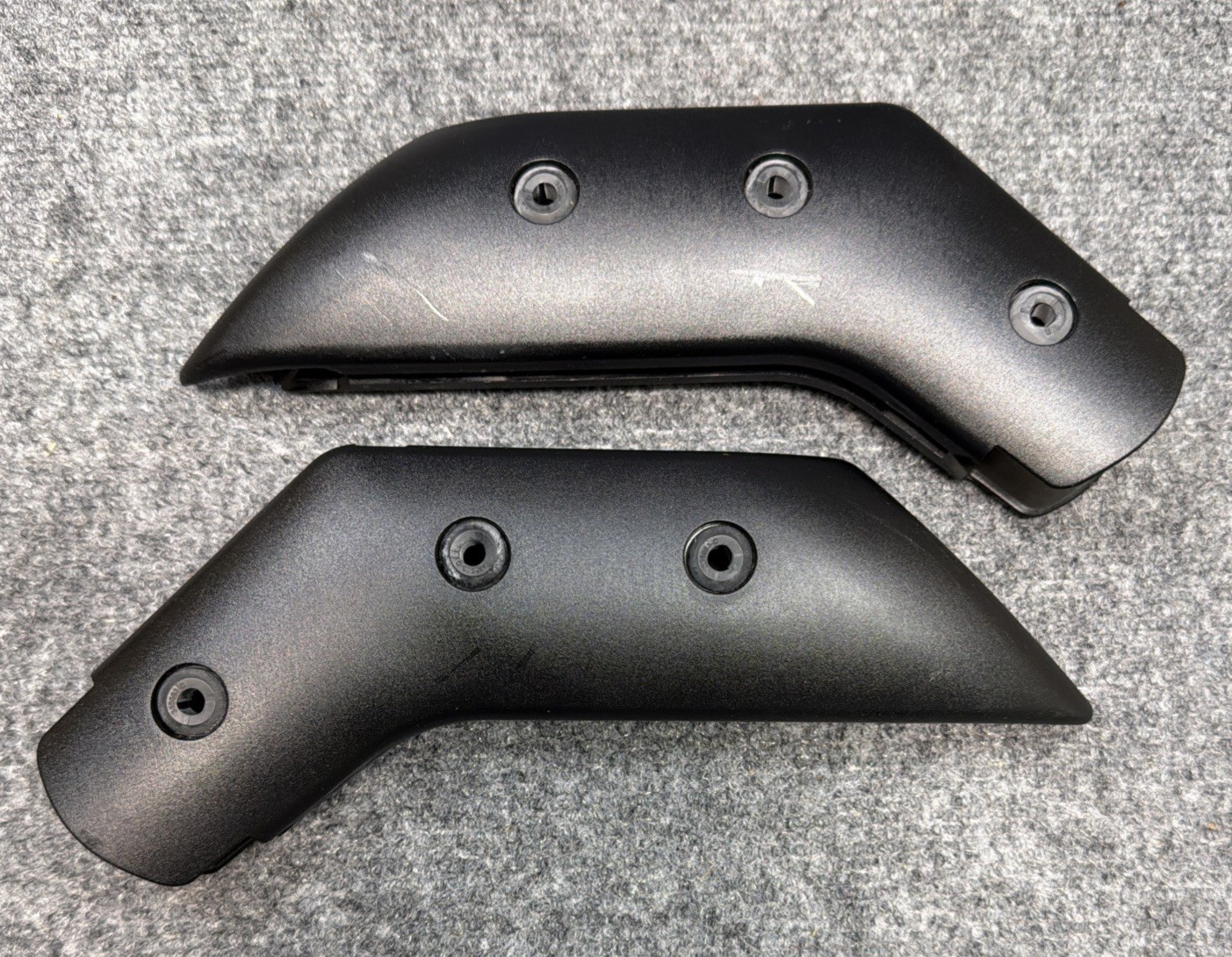 Permobil M3 Front Caster Wheels Link Arms Plastic Shroud Covers #151