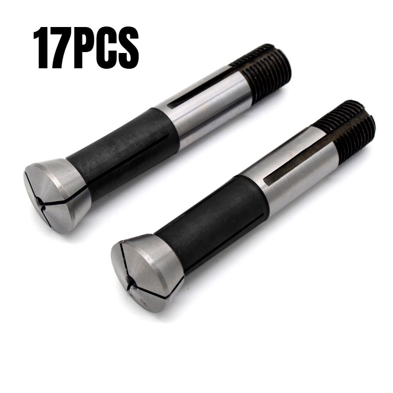 17PCS Grinder Collets Grinder Chuck Cutter Collets Tool For U2 Sharpener Grinder