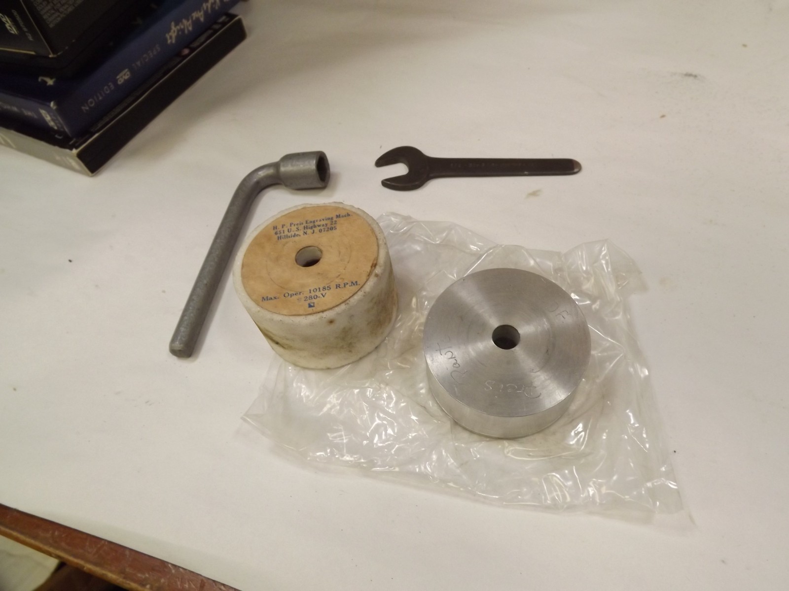 Vintage Panto-Grinder Model CG-21 H.P. Preis Machine Co Grinding wheels