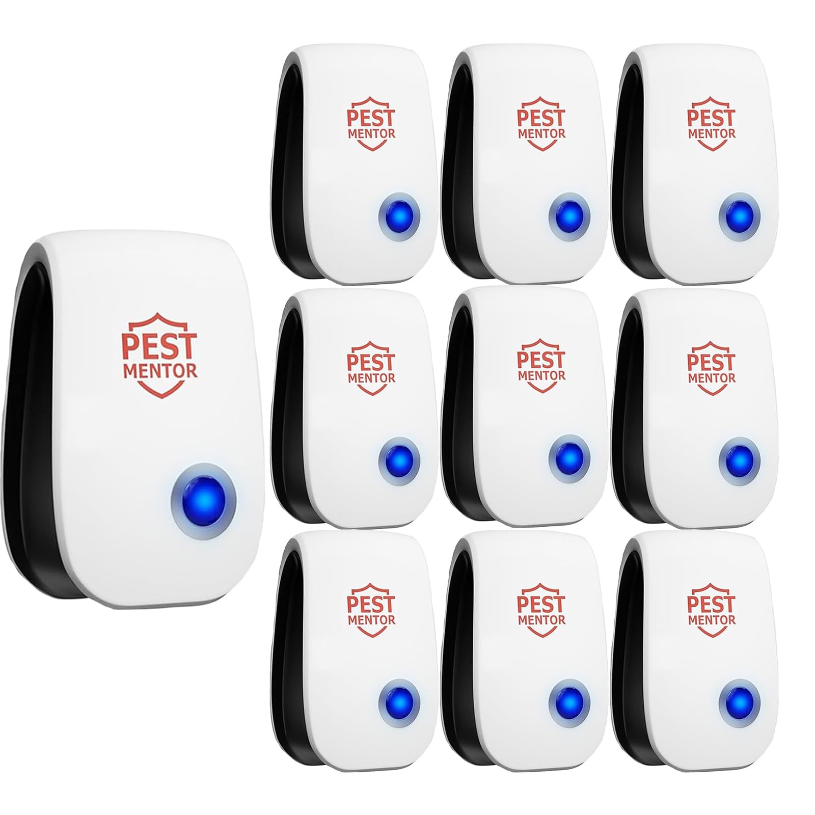 Ultrasonic Pest Repellent-10 Packs, Pest Control Insect Repeller for Bugs, Mo...