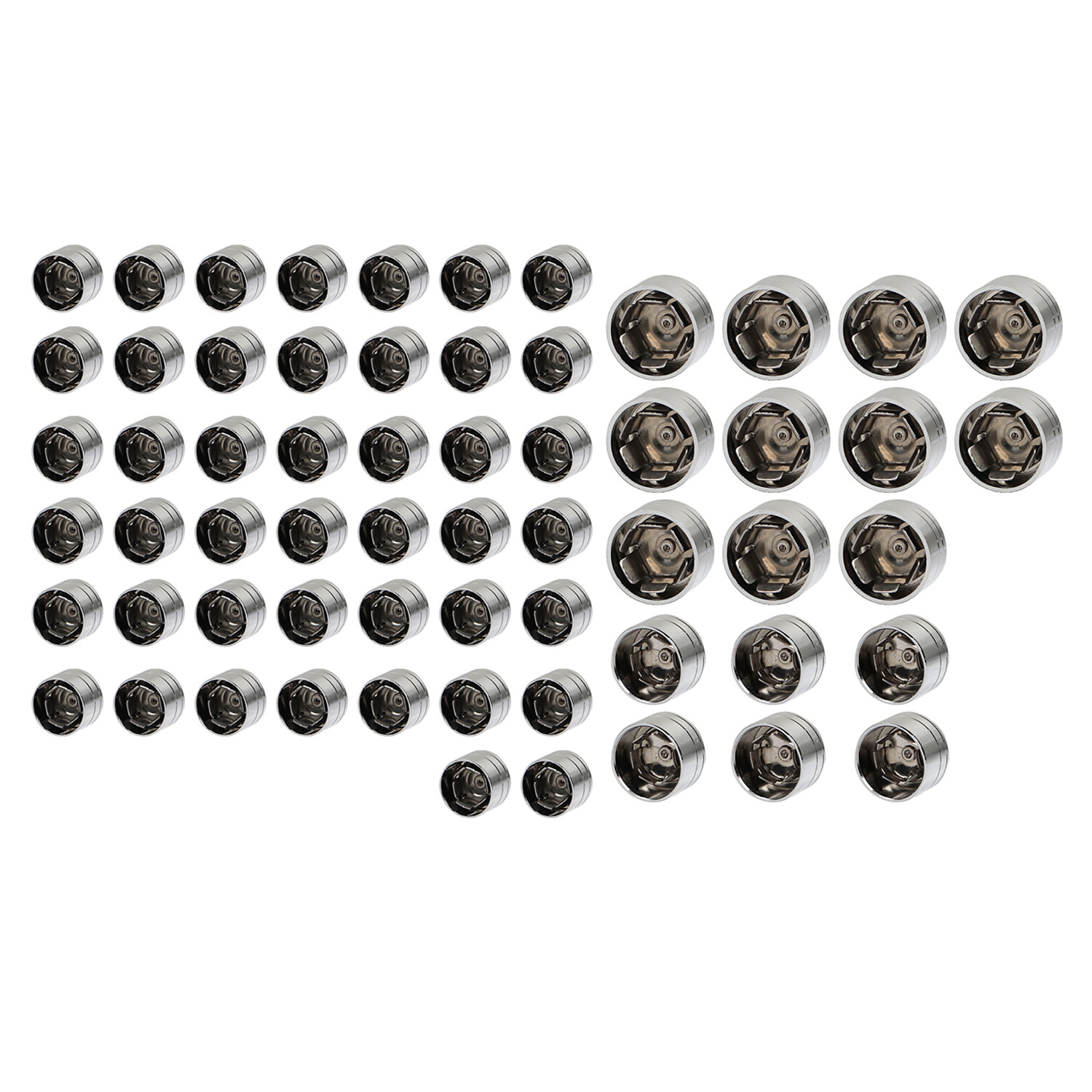 61x Topper Engine Bolt Head Cap Covers For Harley Street Electra Glide Road King