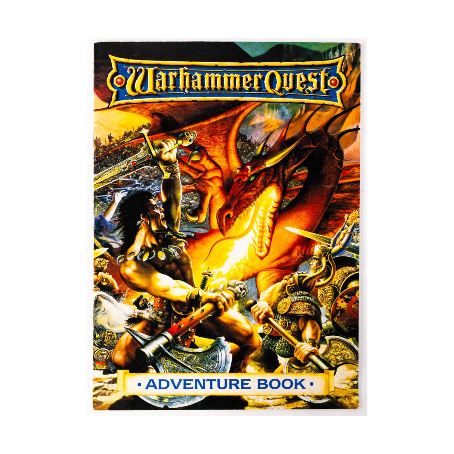 GW Warhammer Quest Warhammer Quest - Adventure Book Only! VG+