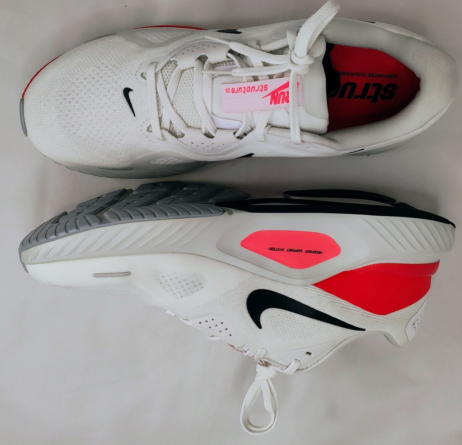 Nike Structure 26 ‘White Bright Crimson’ HJ1102 102 Size 11.5