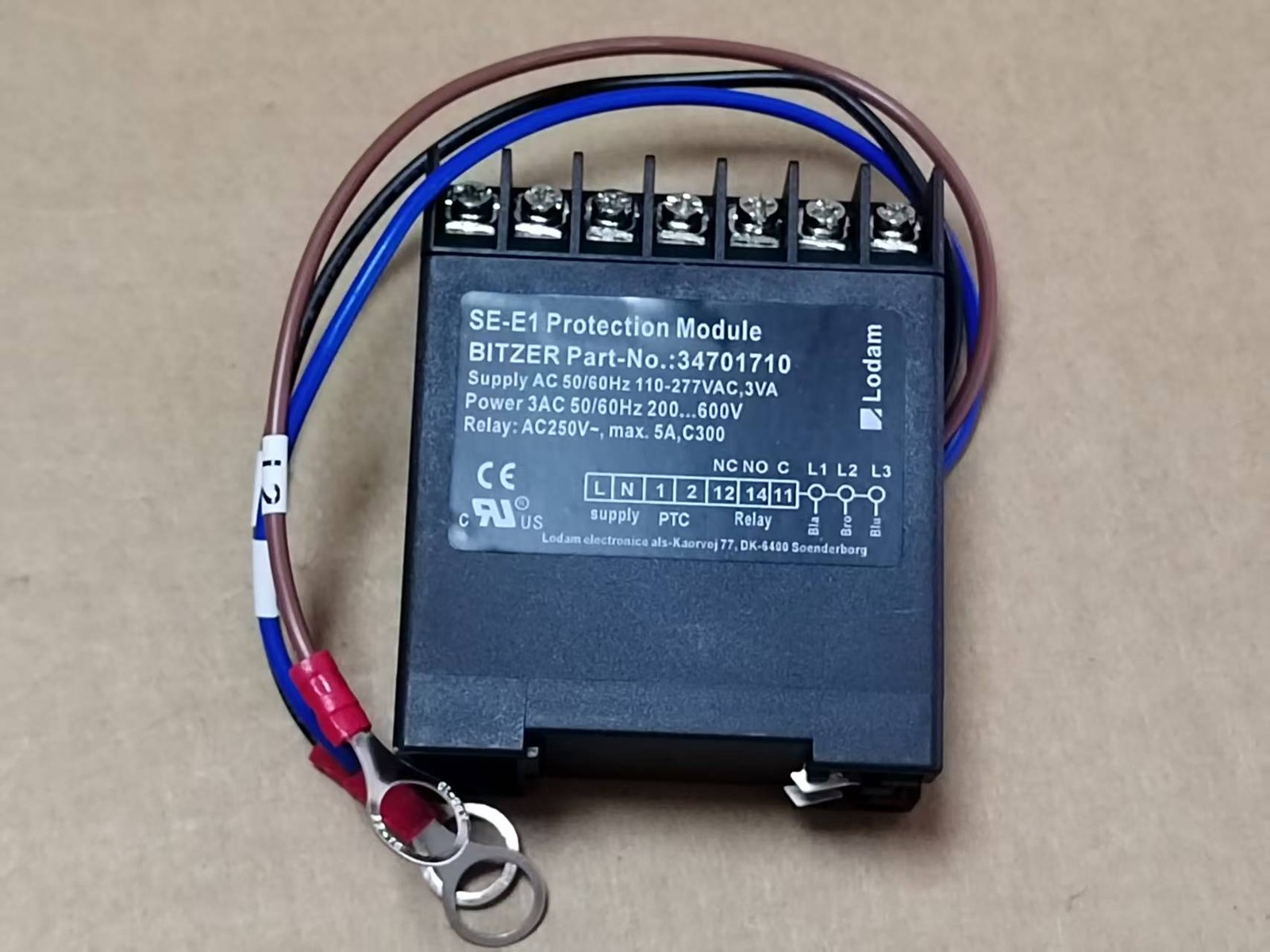 1pcs Lodam SE-E1 Protection Module Bitzer Part-no.34701710