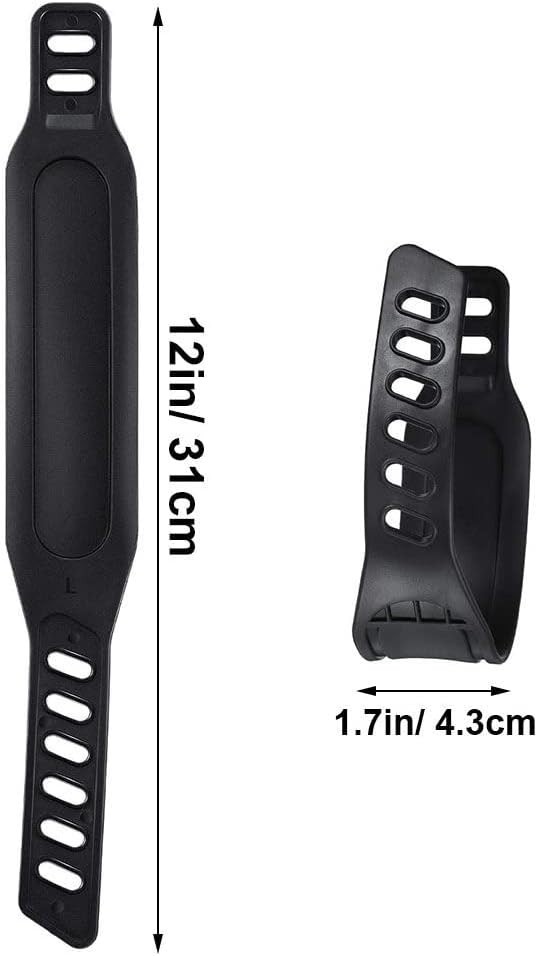 Heavy Duty Nylon Pedal Straps for Exercise Bikes - Easy Installation