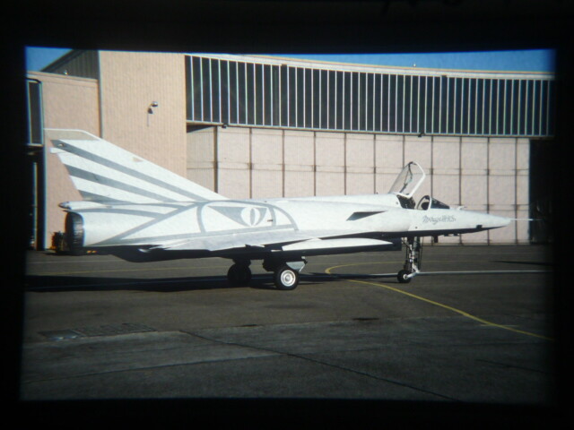 ## photo Swiss Air Force Mirage III RS R-2116 Dubendorf 2003 NGRR Kodachrome##