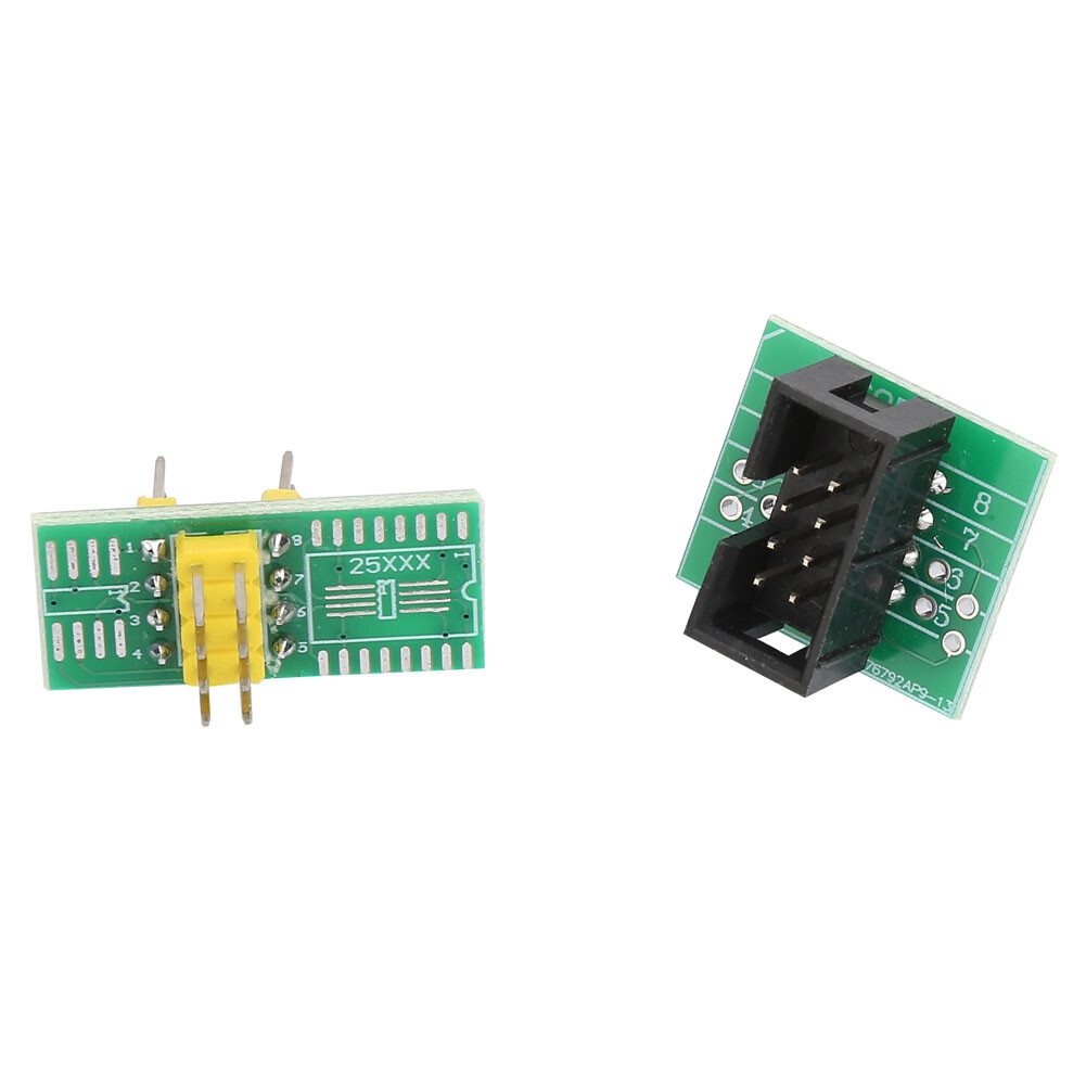 SOIC8 SOP8 Flash Chip IC Test Clip Programming Socket Adapter Board Cable CAD