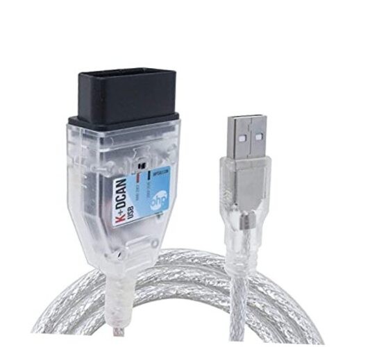 K DCAN USB OBD2 Cable for BMW - ISTA+ INPA Rheingold OBD - USB
