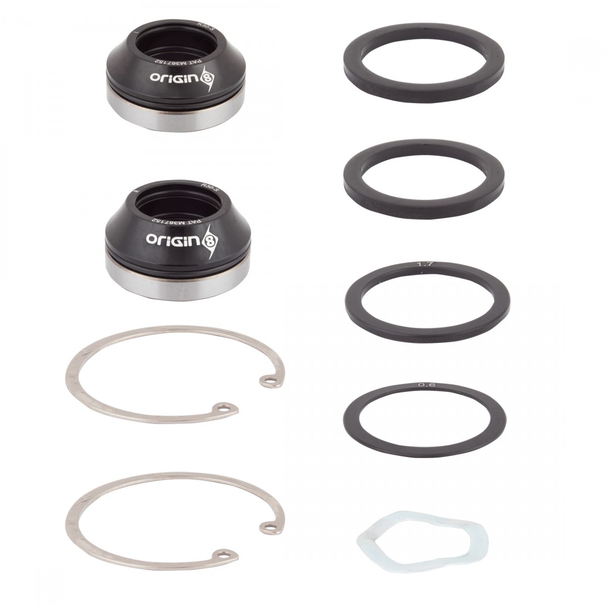 Origin8 BB30 to 24mm HTII Ceramic Bearing Bottom Bracket Adapter for