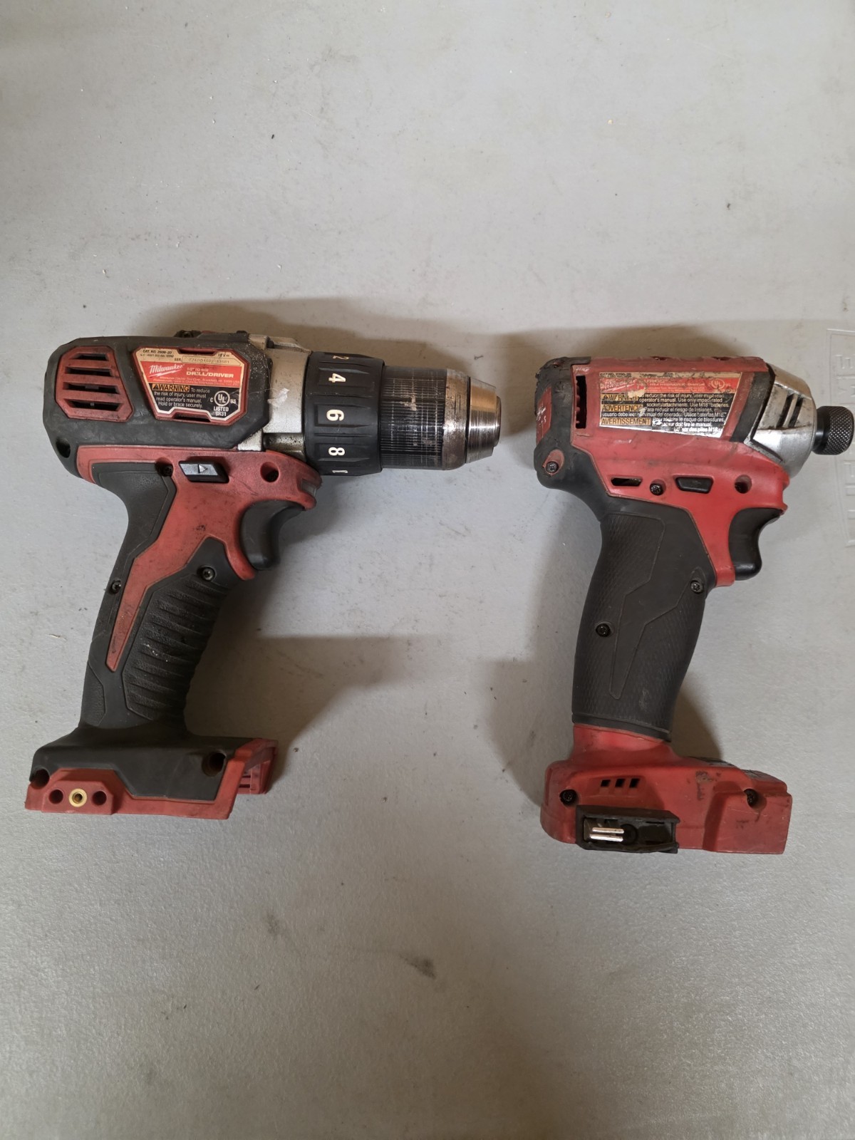 Milwaukee M18 Drill and Impact Driver Set Lot 2