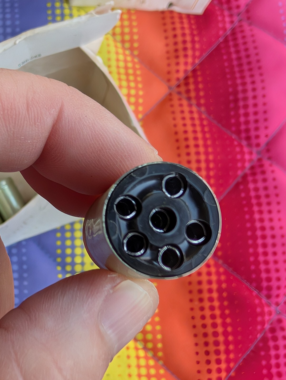 Amphenol 91MPF6L 6-Pin Mini Female Cable Socket Connector with Long Shell Barrel
