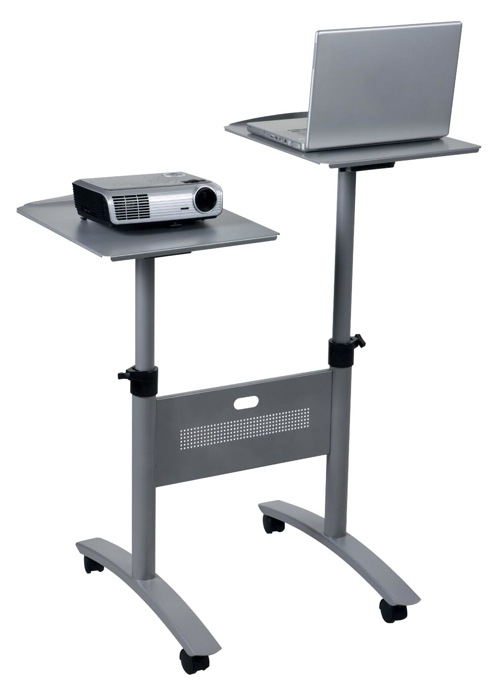 Nobo Multimedia Projection Trolley Twin Platform Adjustable (New Sealed)