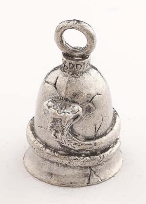 Snake Bell GUARDIAN BELL w/ 2 Legend Cards Good Luck & Motorcycle