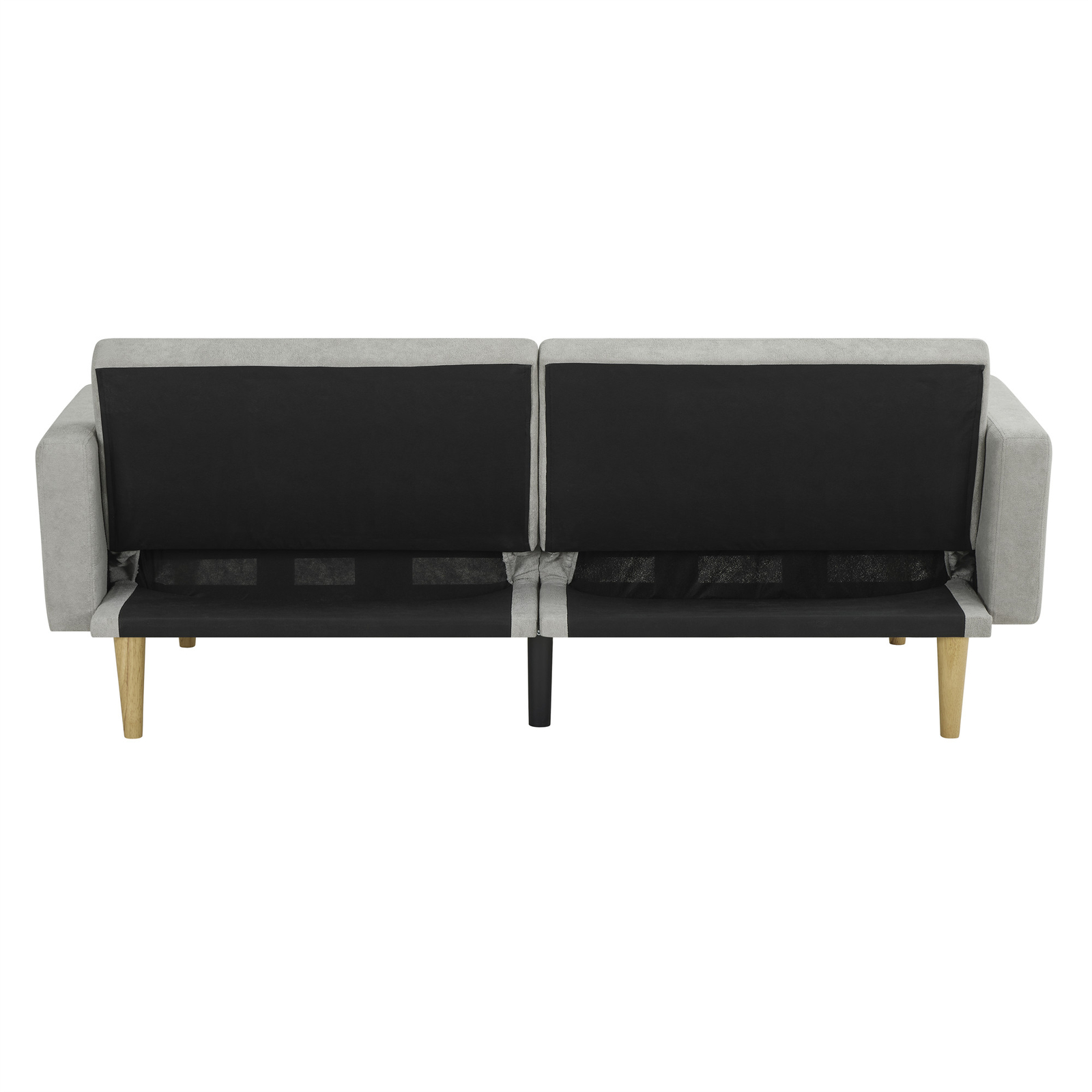 Multi-Functional Futon Sofa Single Bed Sleeper Convertible Couch Foldable Modern