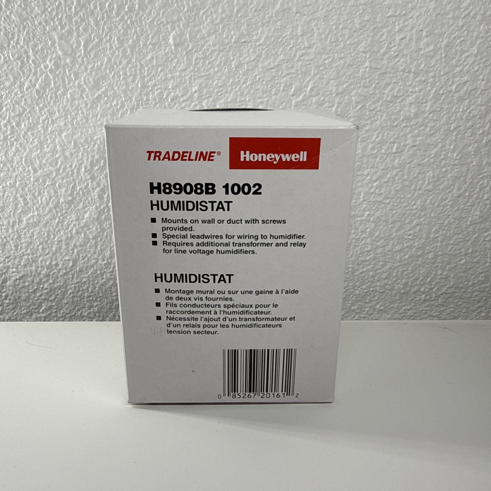 Honeywell H8908B1002 Humidistat Manual Humidity Control – White