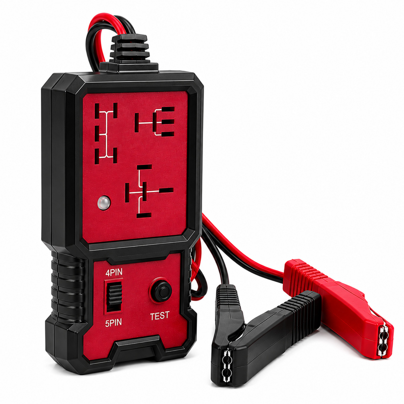 12V Universal Car Relay Tester 4Pin 5Pin Automotive Battery Diagnostic Tool