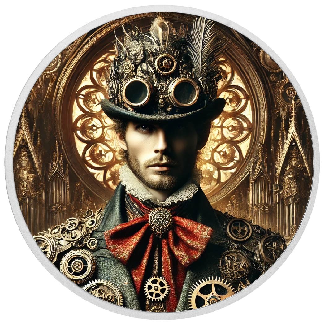 2026 Australia 1oz 9999 Silver BU A Steampunk Legacy Colouriized