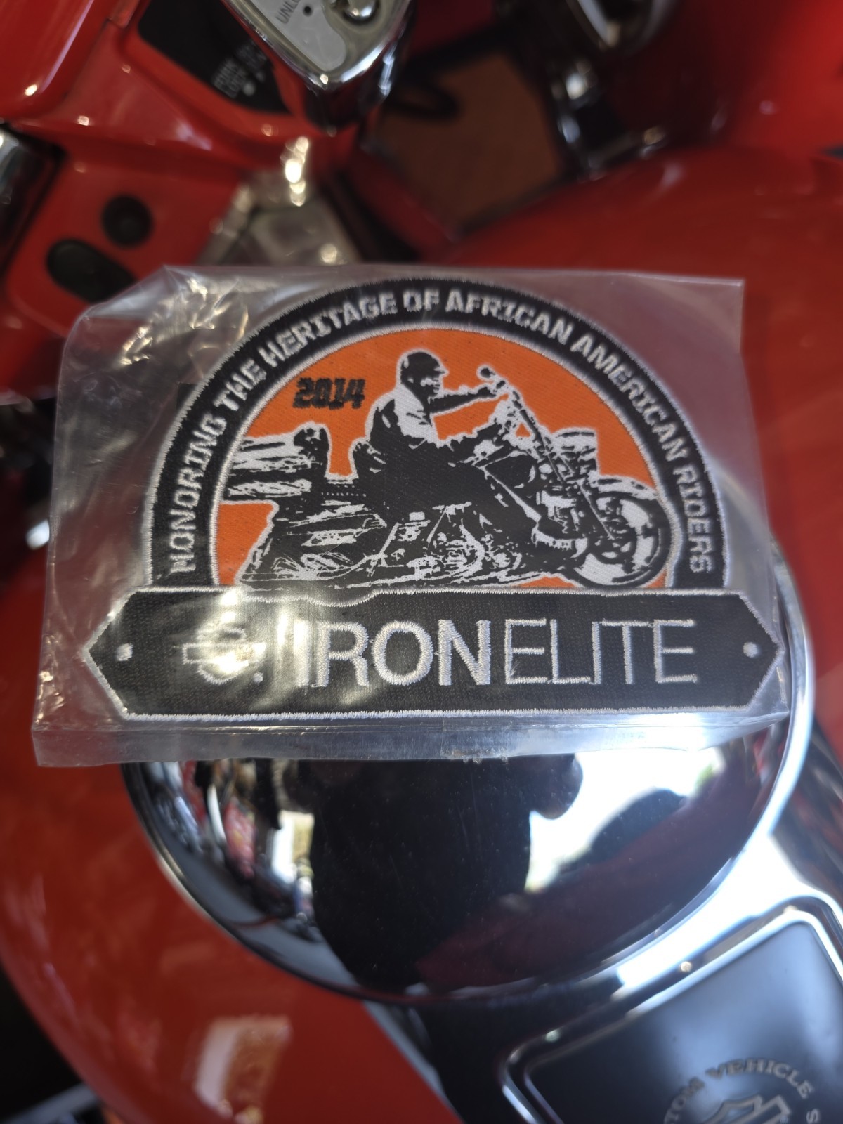 Harley-Davidson Iron Elite Patch 2014 Honoring African American Riders