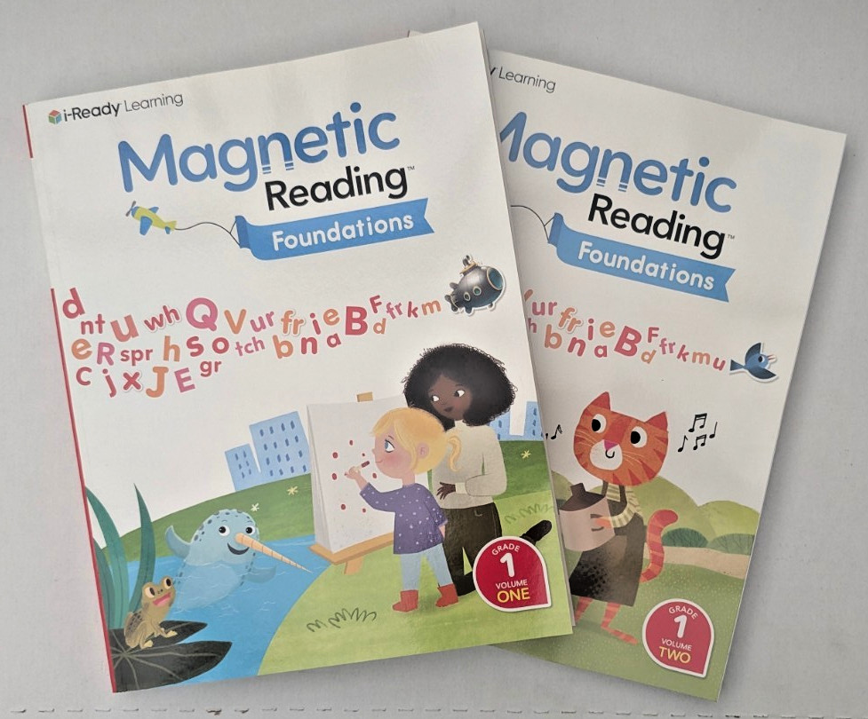 (set) I-Ready Learning Magnetic Reading Foundations Grade 1  V.1 and V.2