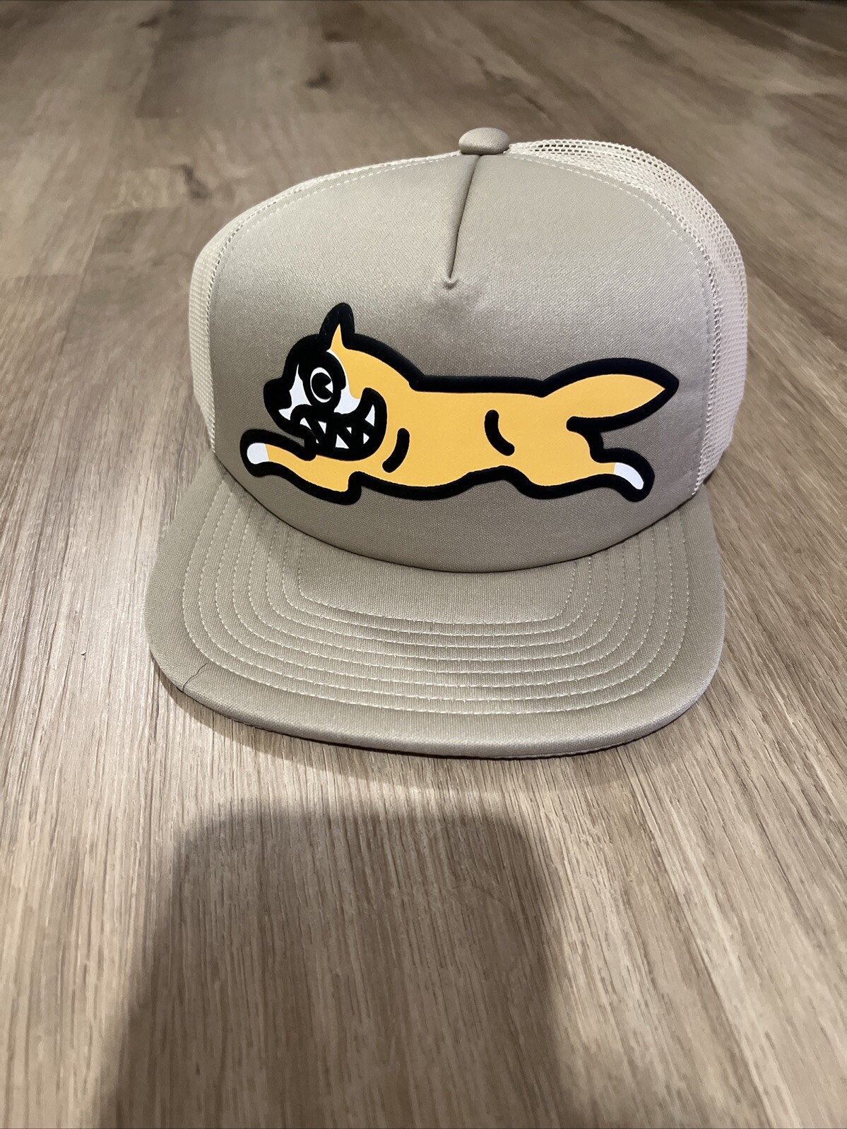 ICECREAM Billionaire Boys Club Hat Beige Puffy Snapback Cap Chinchilla $60